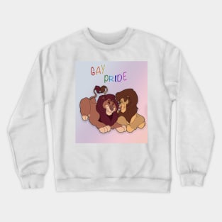 Gay Pride (Male) Crewneck Sweatshirt